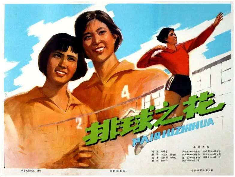 排球之花的电影海报.webp